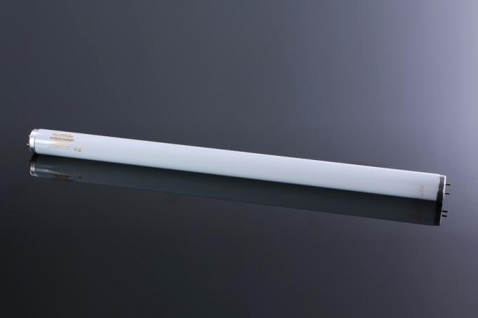 ইইউতে তৈরি ভারিভাইড F20T12 কৃত্রিম দিবালোক D65 60 সেমি ফ্লুরোসেন্ট টিউব লাইট গ্লাস উপাদান